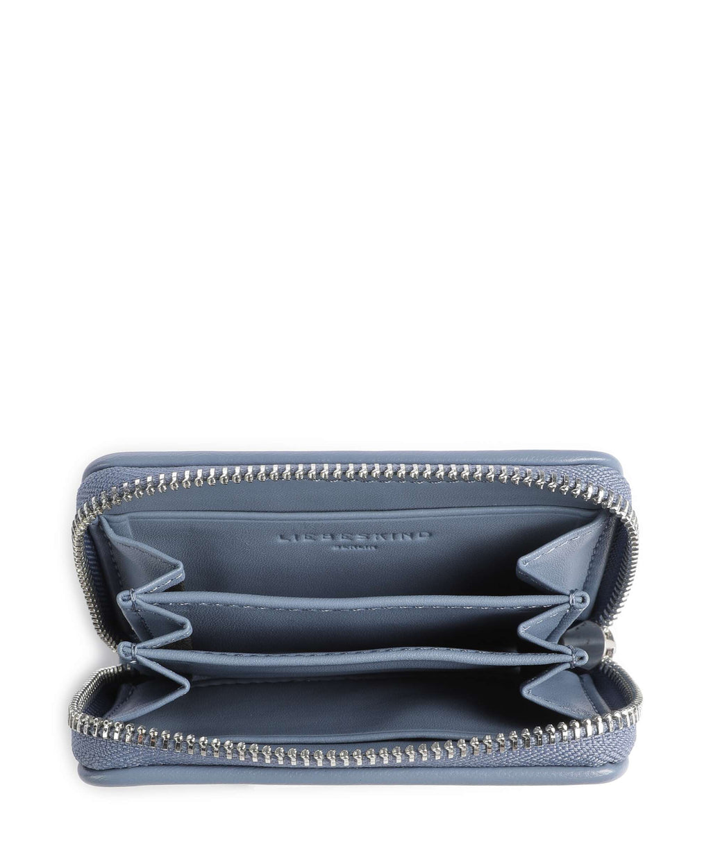 Liebeskind Mino Faye Vintage Goat XS Wallet flower blue