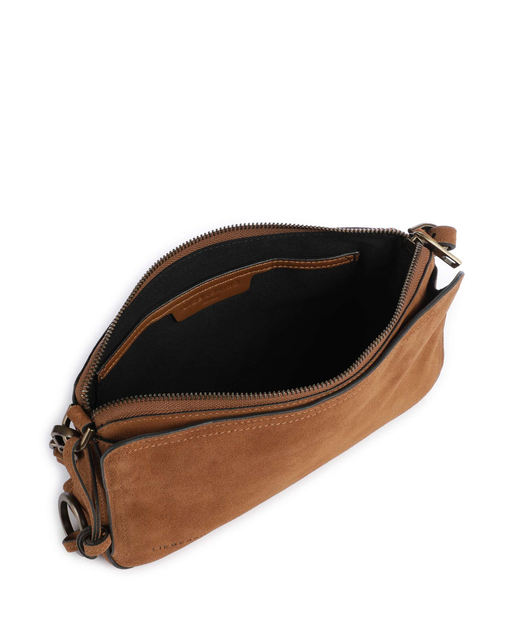 Liebeskind Clarice II Hydro Suede M Crossbody bag brown