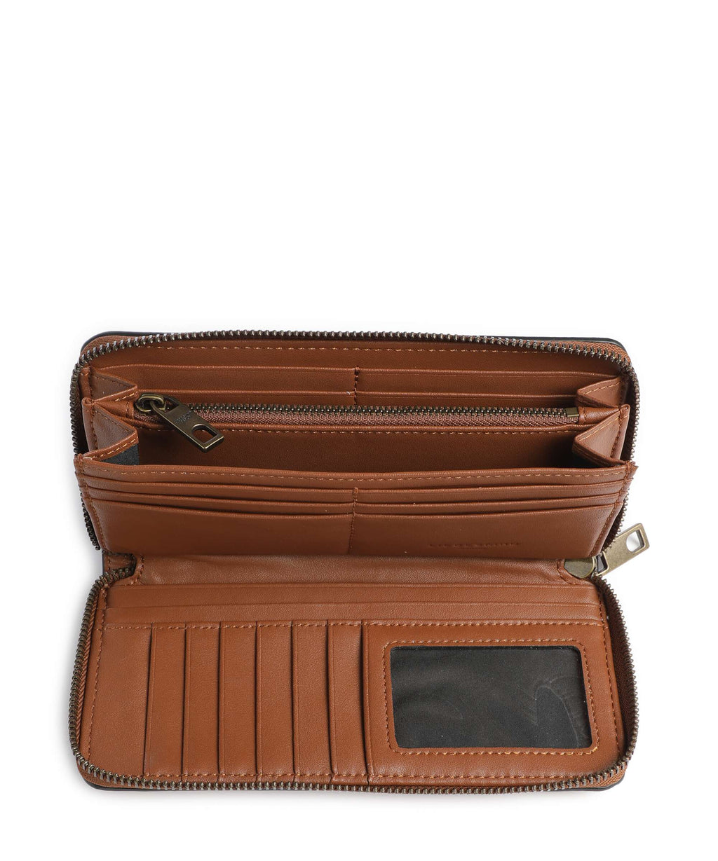 Liebeskind Delia Gigi Suede L Wallet brown