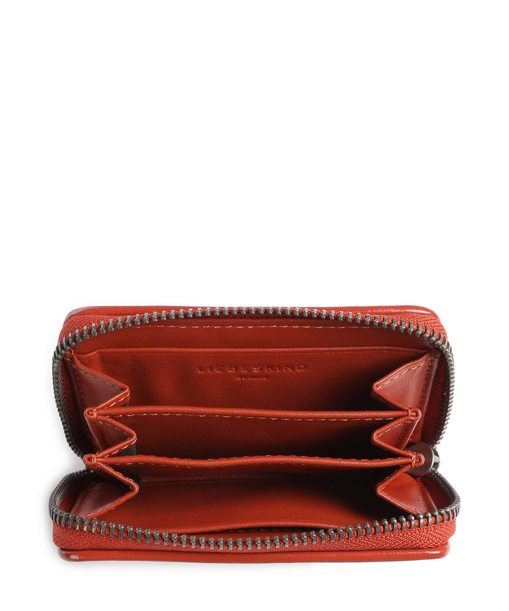 Liebeskind Mino Faye Shiny XS Wallet red rock