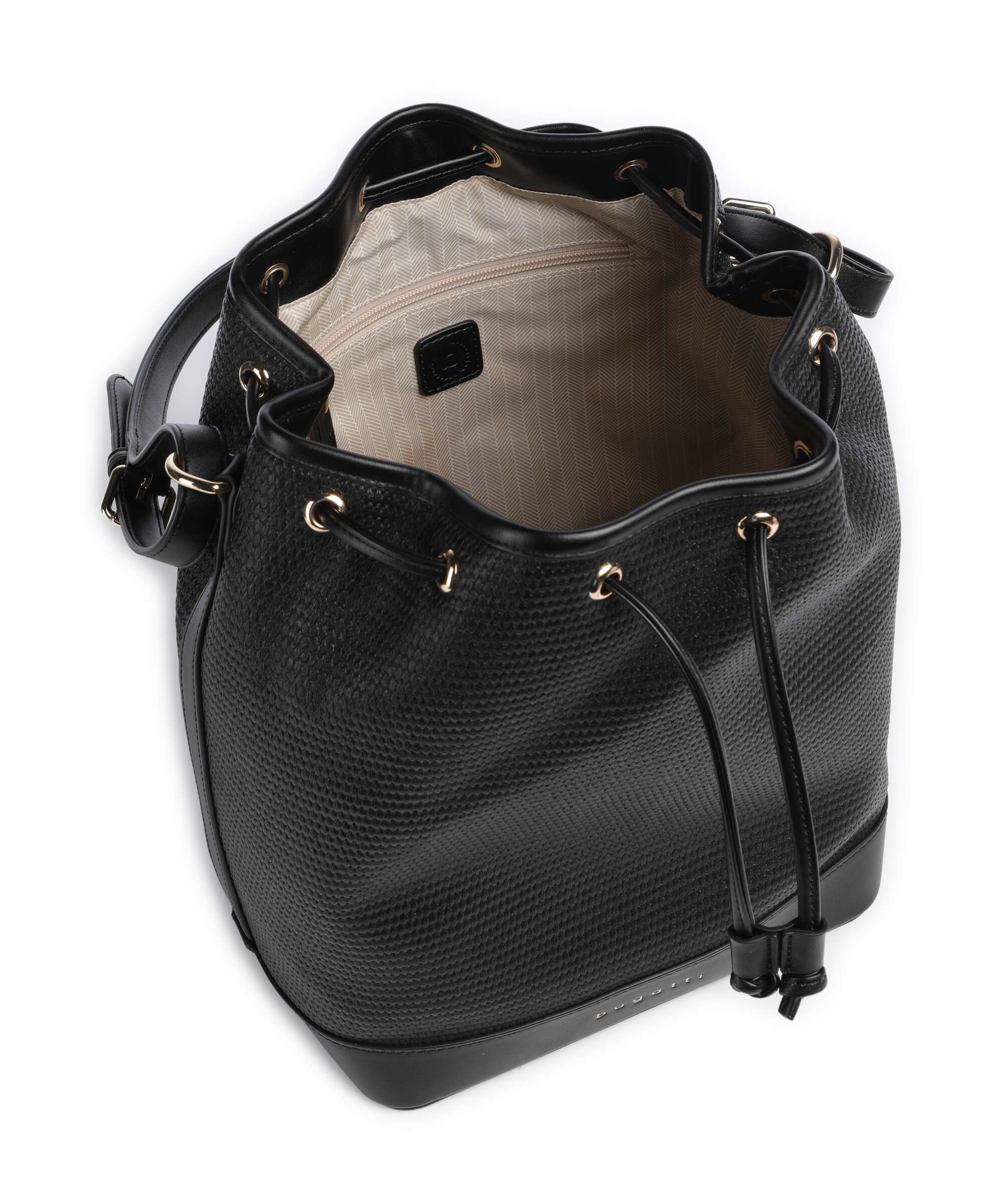 Bugatti Isa Bucket bag schwarz