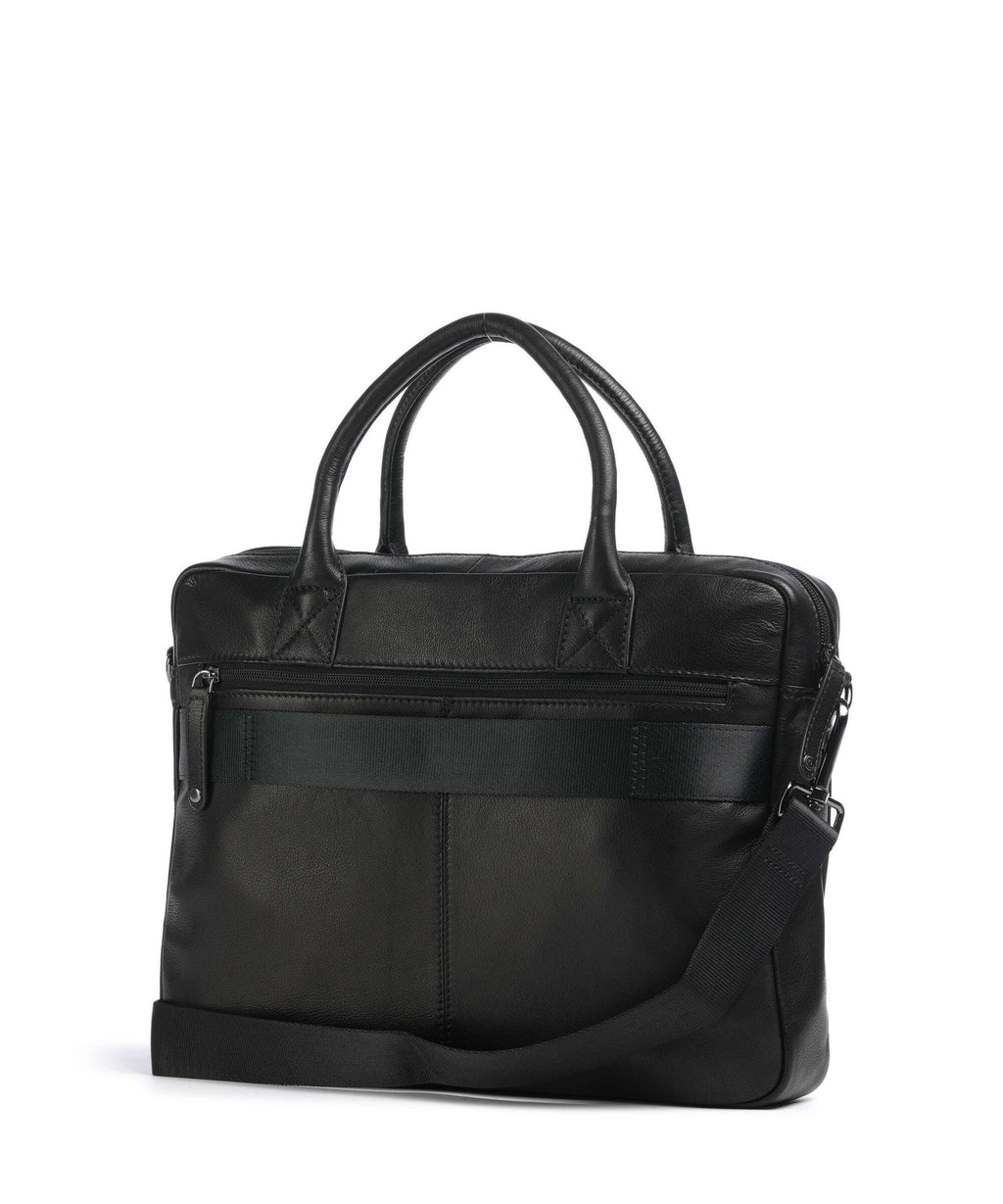 Bugatti Black Magic Briefcase schwarz