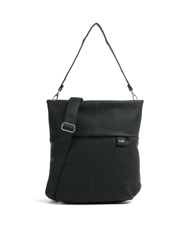 Zwei Mademoiselle.M M140 Hobo bag nubuk black