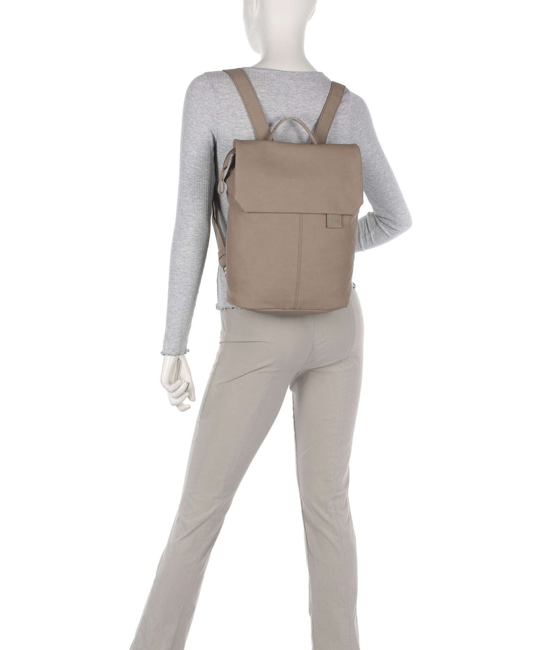 Zwei Mademoiselle.M MR13 Backpack nubuk/cappuccino