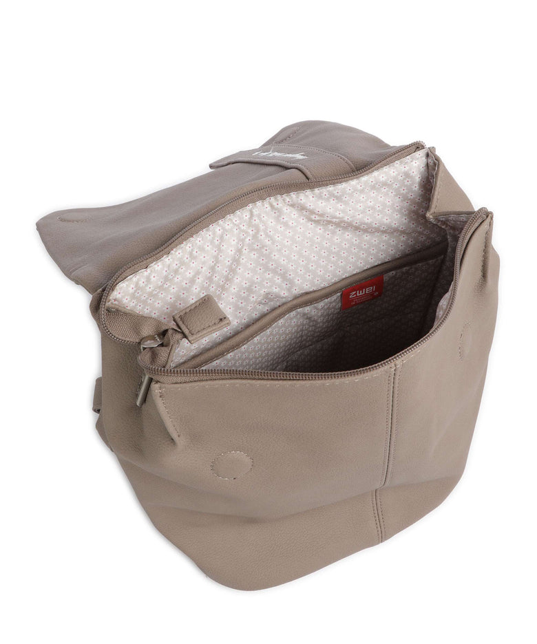 Zwei Mademoiselle.M MR8 Backpack nubuk cappuccino