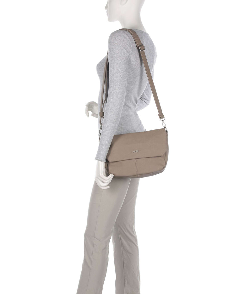 Zwei Mademoiselle.M M60 Shoulder bag nubuk cappuccino