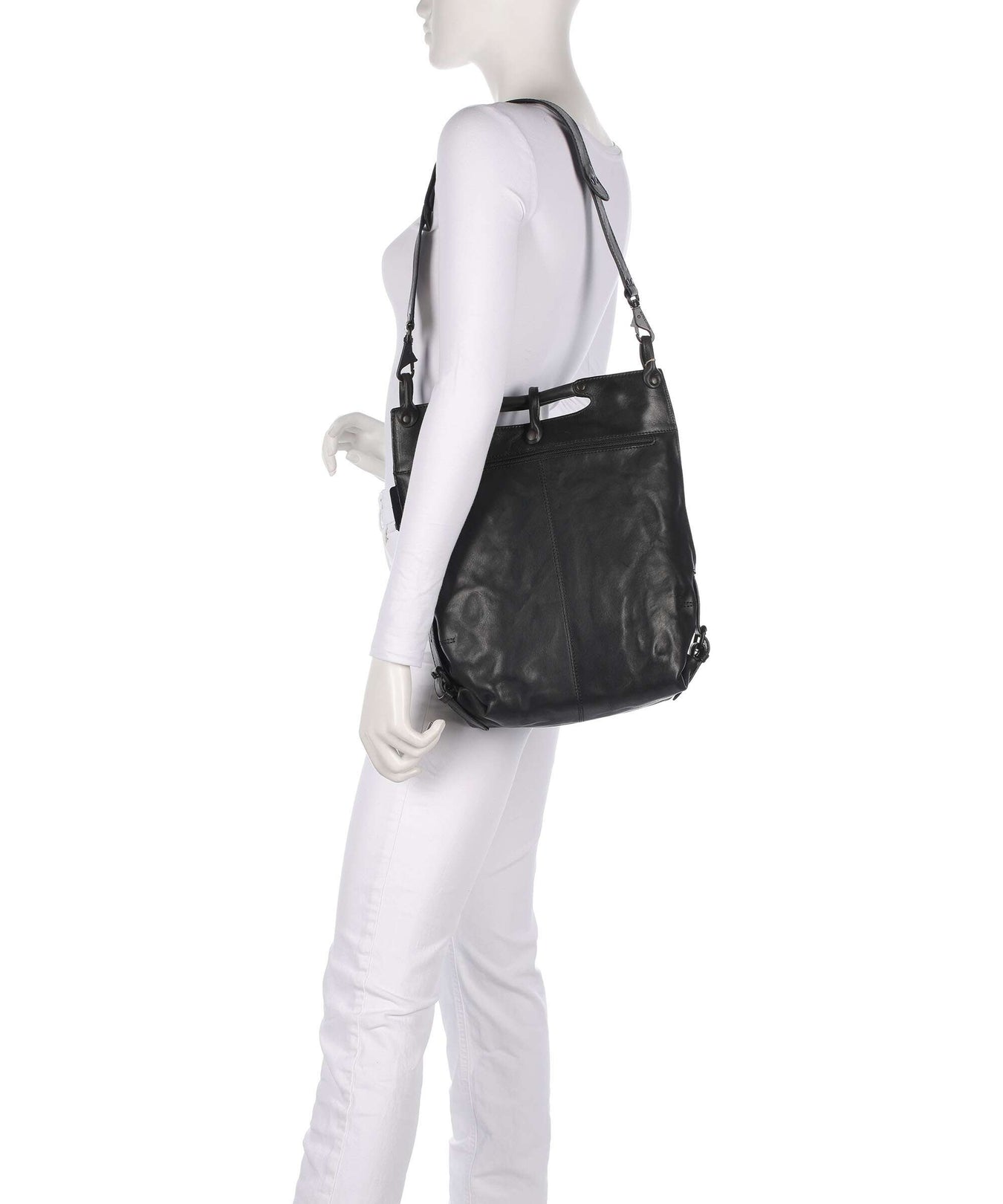 Aunts & Uncles Grandma's Luxury Club Mrs. Pancake Shoulder bag jet black