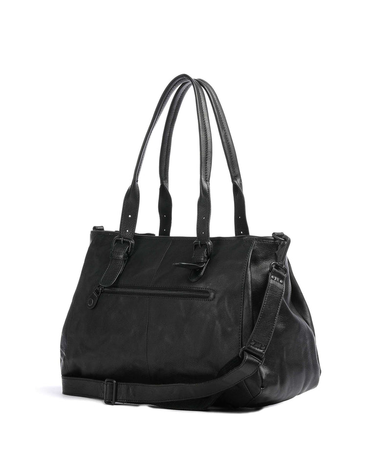 Aunts & Uncles Grandma's Luxury Club Mrs. Shortbread Tote bag black smoke