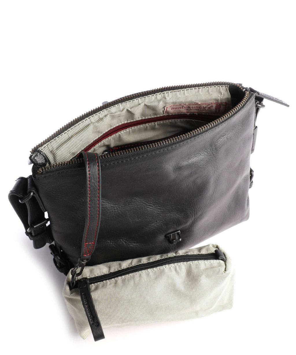 Aunts & Uncles Grandma's Luxury Club Mrs. Puff Pie Crossbody bag black smoke