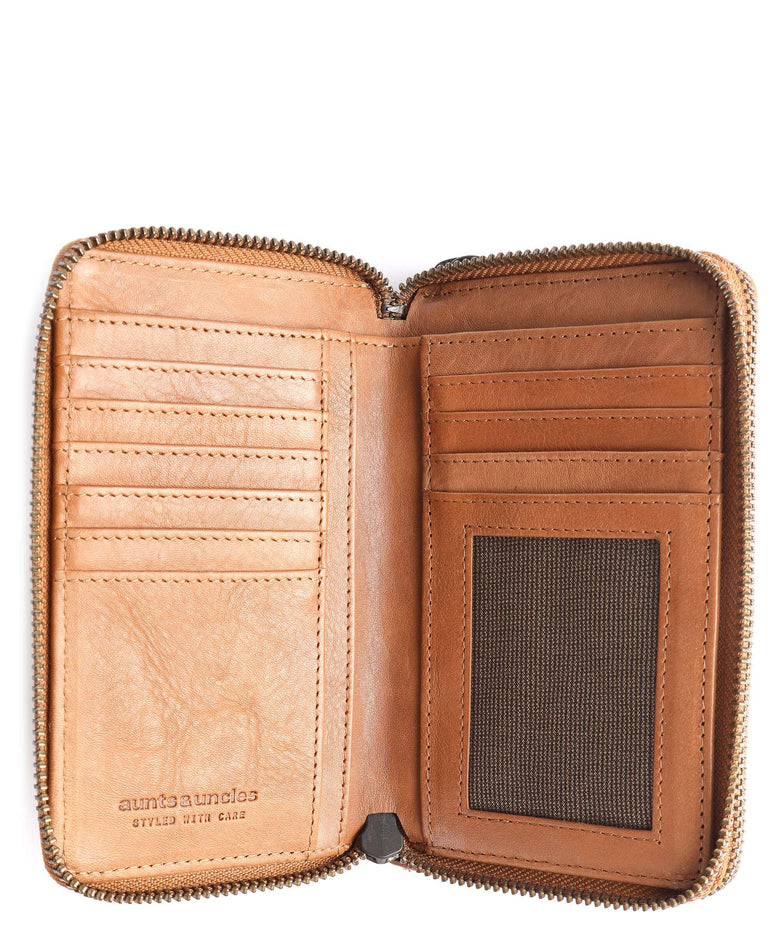 Aunts & Uncles Grandma's Luxury Club Betty RFID Wallet caramel