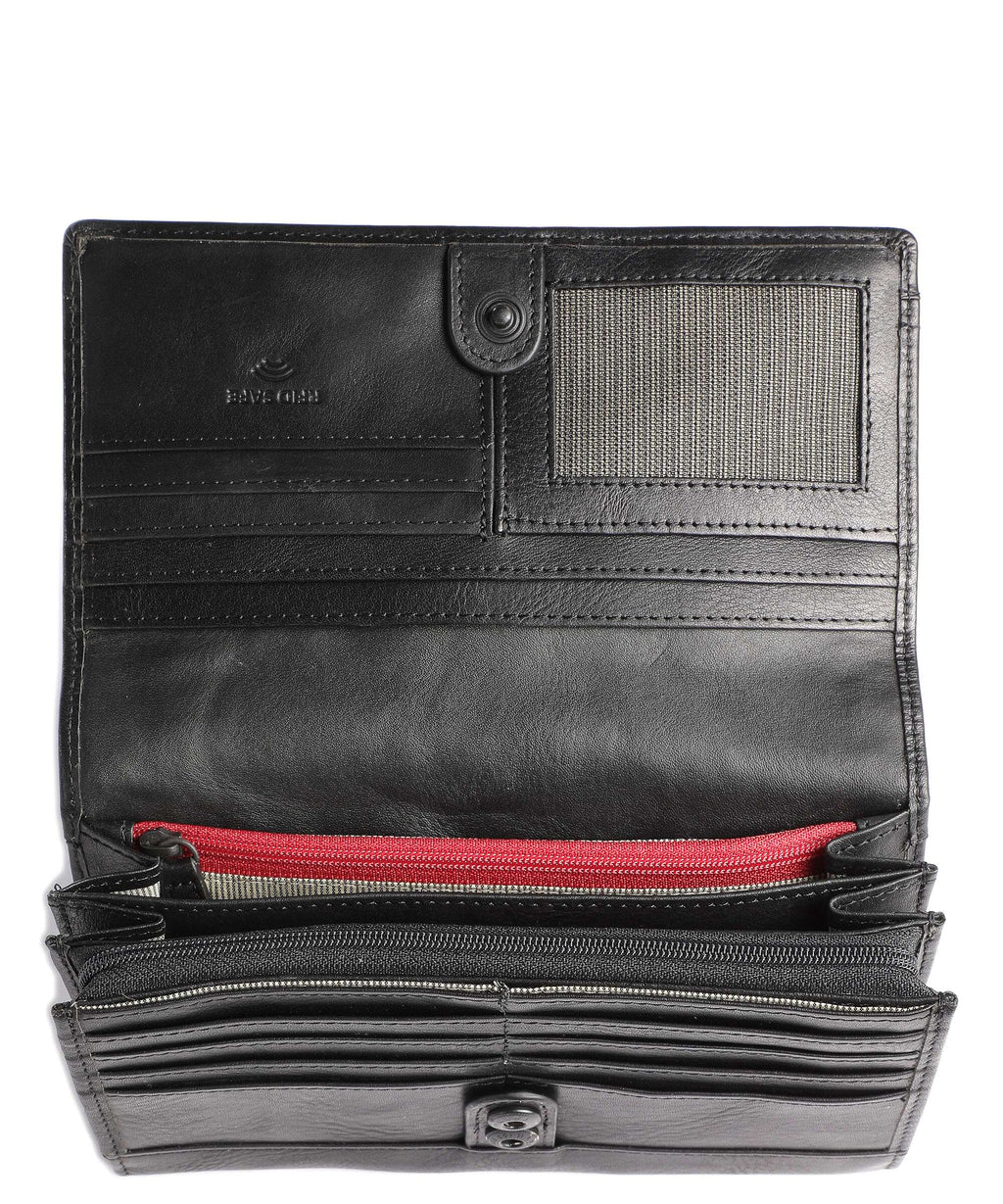 Aunts & Uncles Grandma's Luxury Club Hazel RFID Wallet black smoke