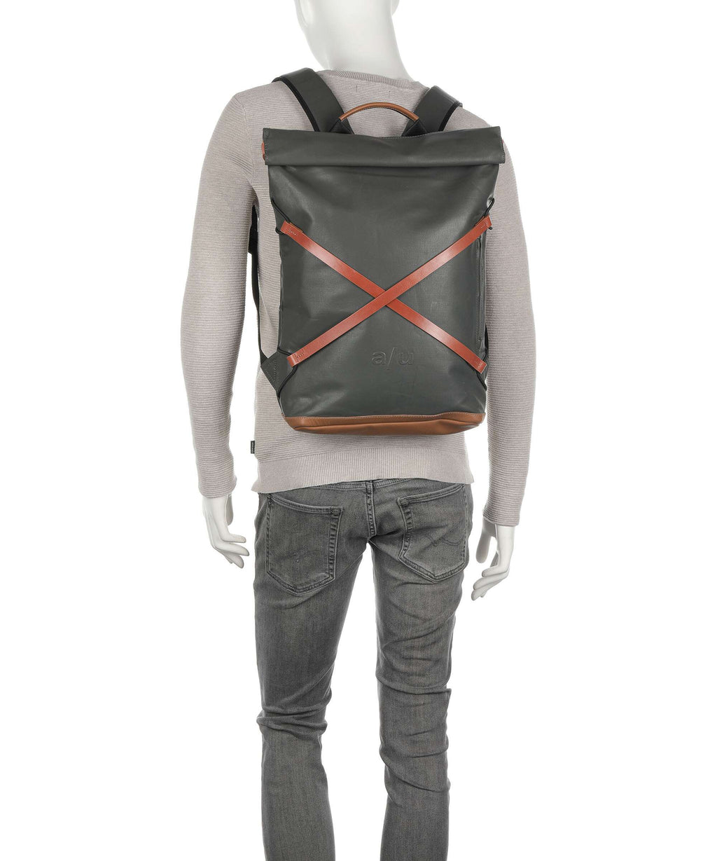 Aunts & Uncles Japan Osaka Rolltop backpack gravity grey