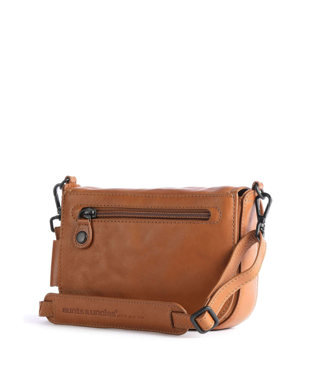 Aunts & Uncles Grandma's Luxury Club Mrs. Waffle Crossbody bag caramel