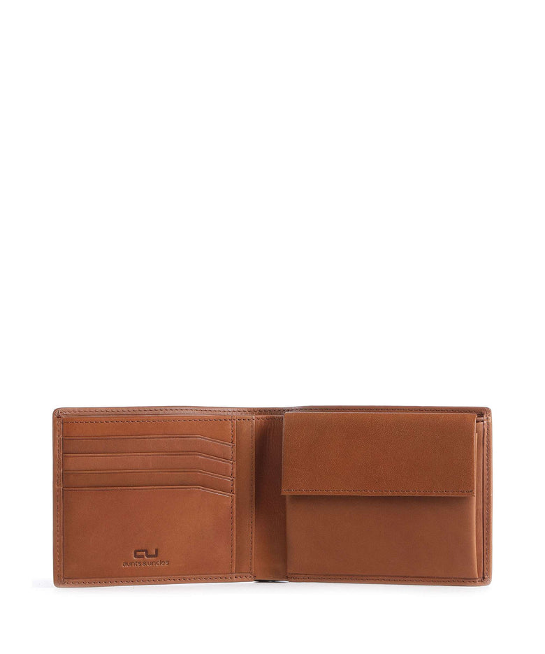 Aunts & Uncles Norwegians Kjetil RFID Wallet cognac