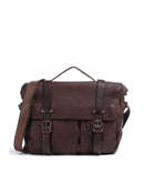 Aunts & Uncles Barbershop Bandholz Kuriertasche boubon