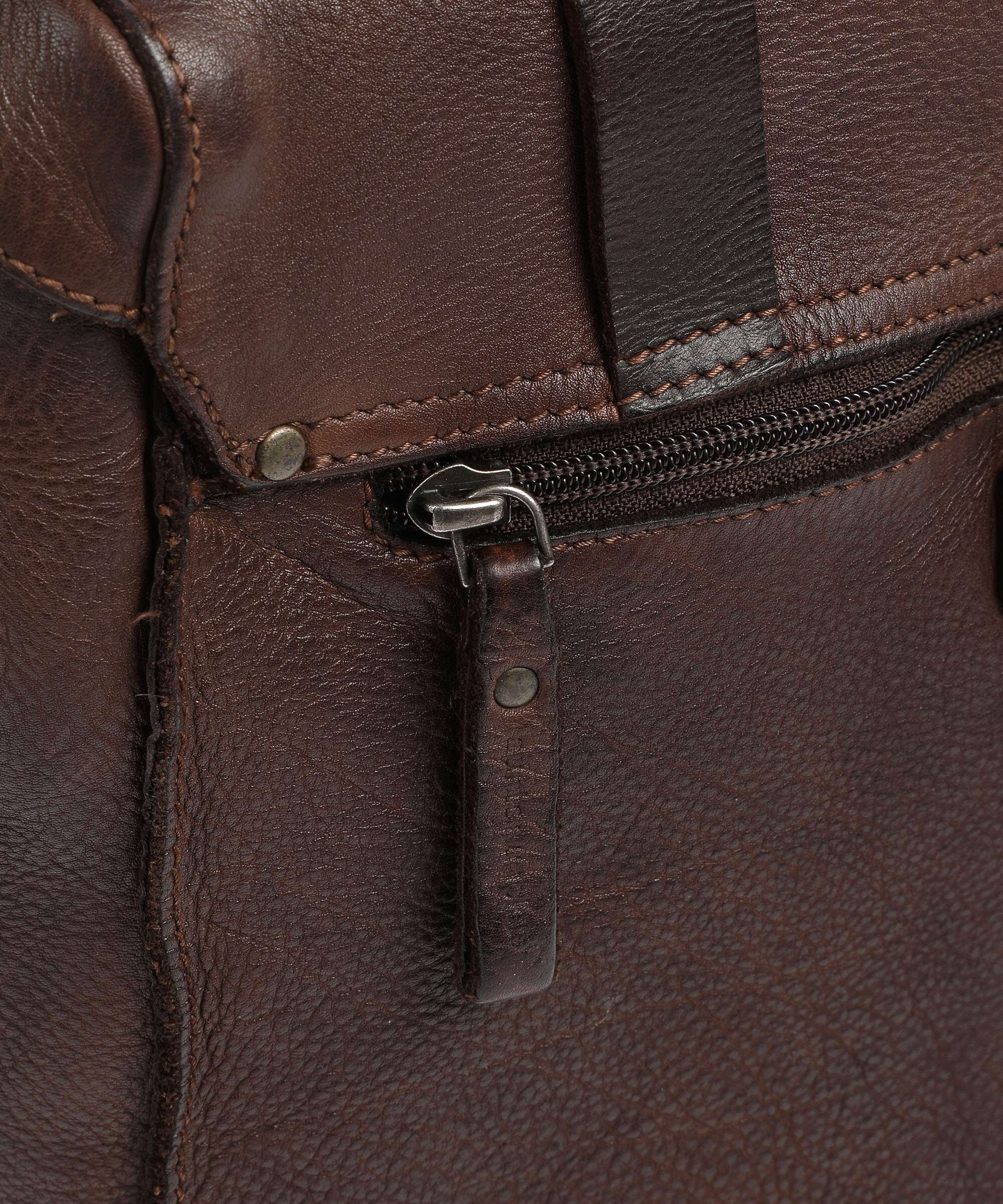 Aunts & Uncles Barbershop Bandholz Messenger bag boubon