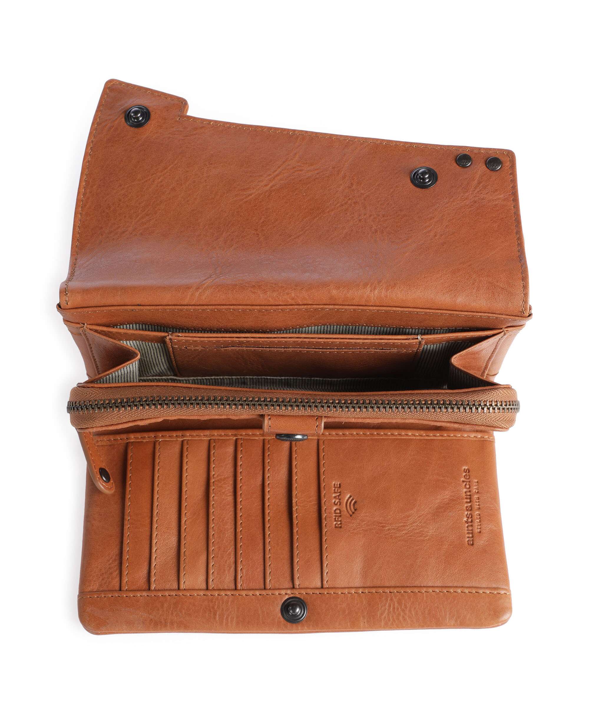 Aunts & Uncles Grandma's Luxury Club Sonja RFID Wallet caramel