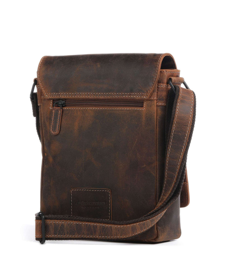 Jack Kinsky Baltimore 3 Crossbody bag cognac