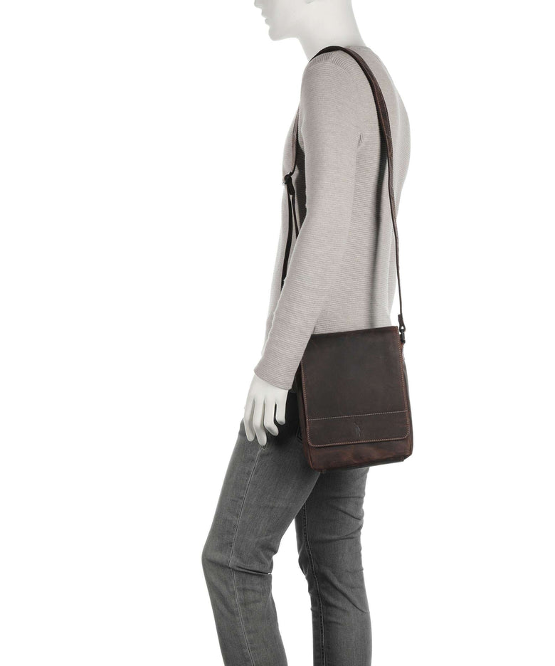 Jack Kinsky Baltimore 3 Crossbody bag mokka