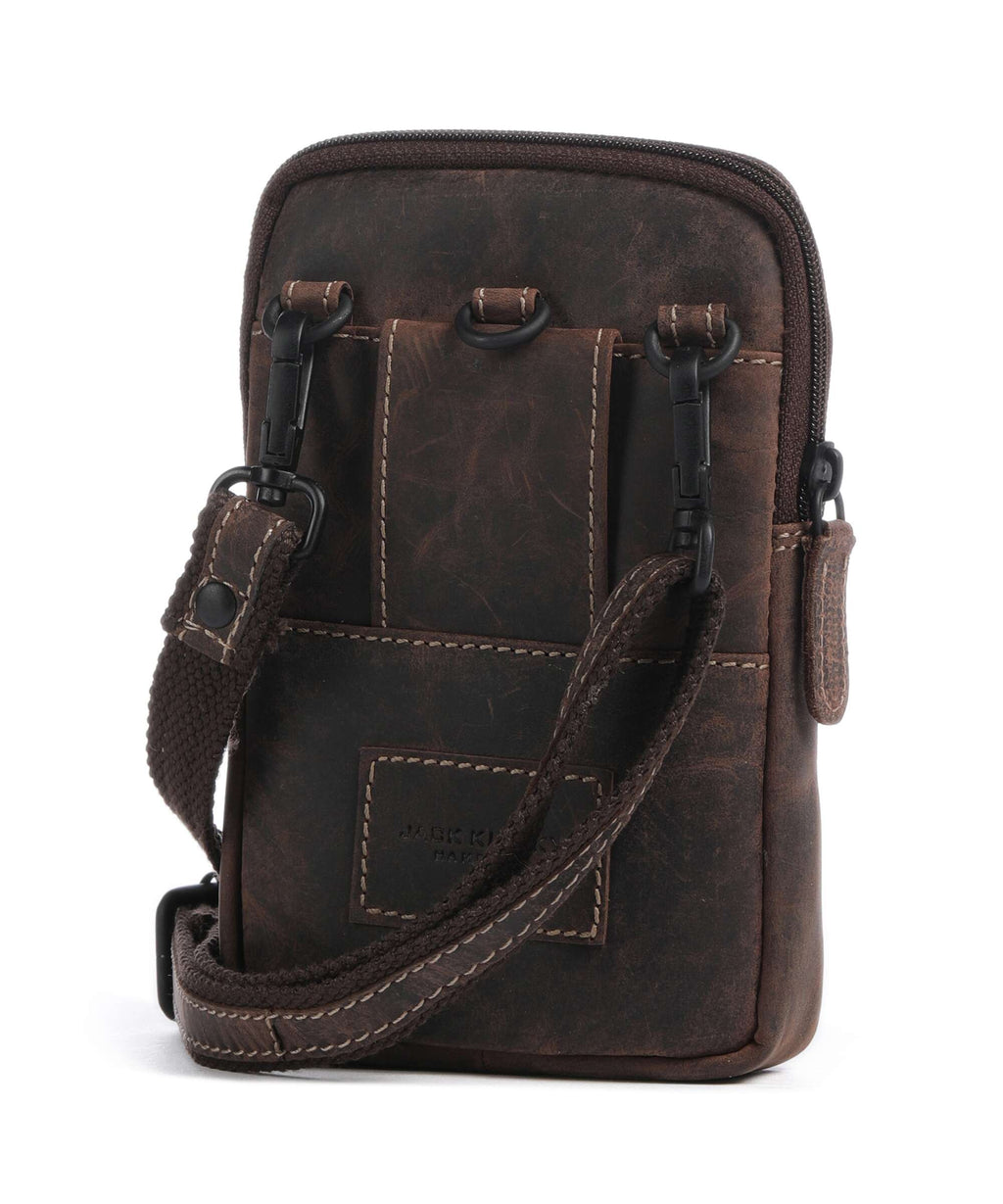 Jack Kinsky Baltimore 10 Phone bag mokka 