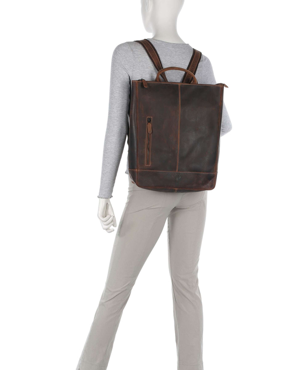 Jack Kinsky Baltimore 14 Backpack cognac 