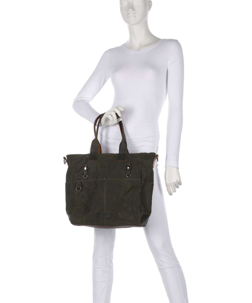 Jack Kinsky Dakar 7 Tote bag oliv