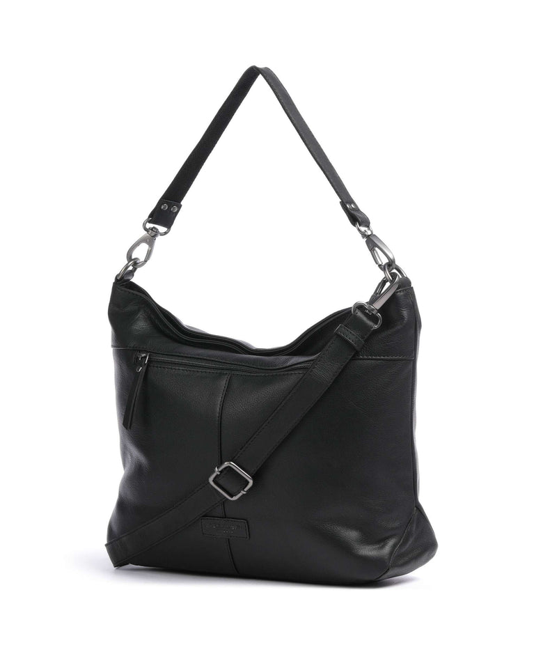Jack Kinsky Montreal 24N Hobo bag schwarz