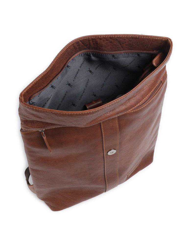 Jack Kinsky Porto 5 Backpack cognac