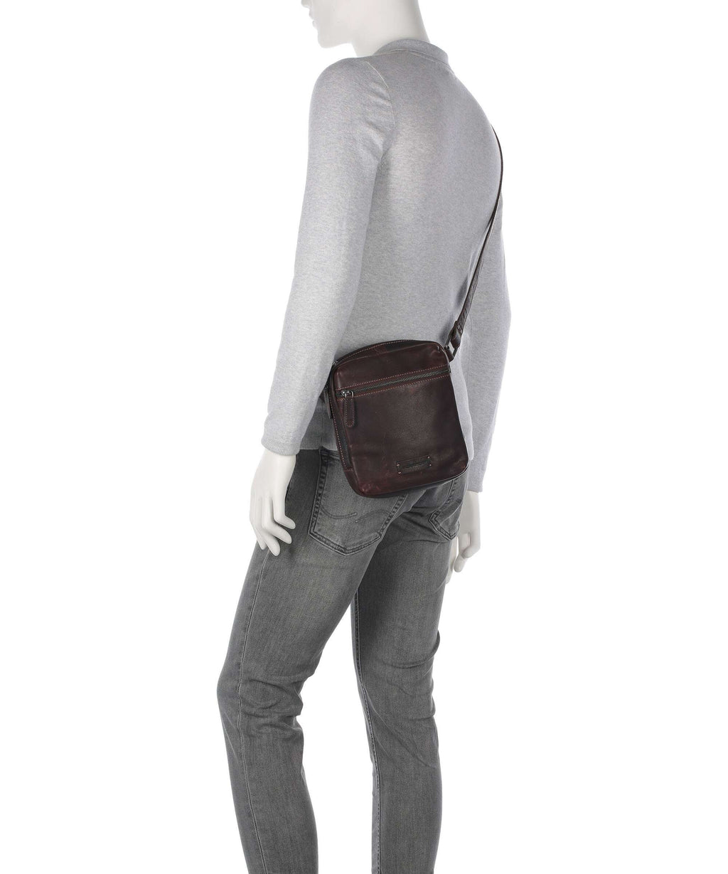 Jack Kinsky Porto 9 Crossbody bag mokka