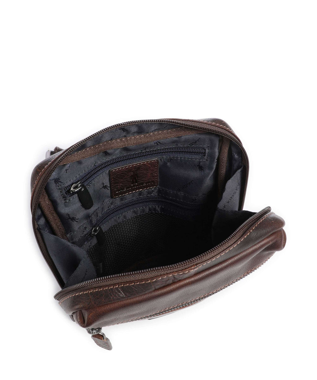 Jack Kinsky Porto 9 Crossbody bag mokka