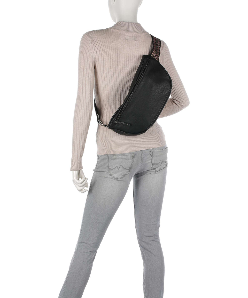 FredsBruder Sha Na Na Crossbody bag black