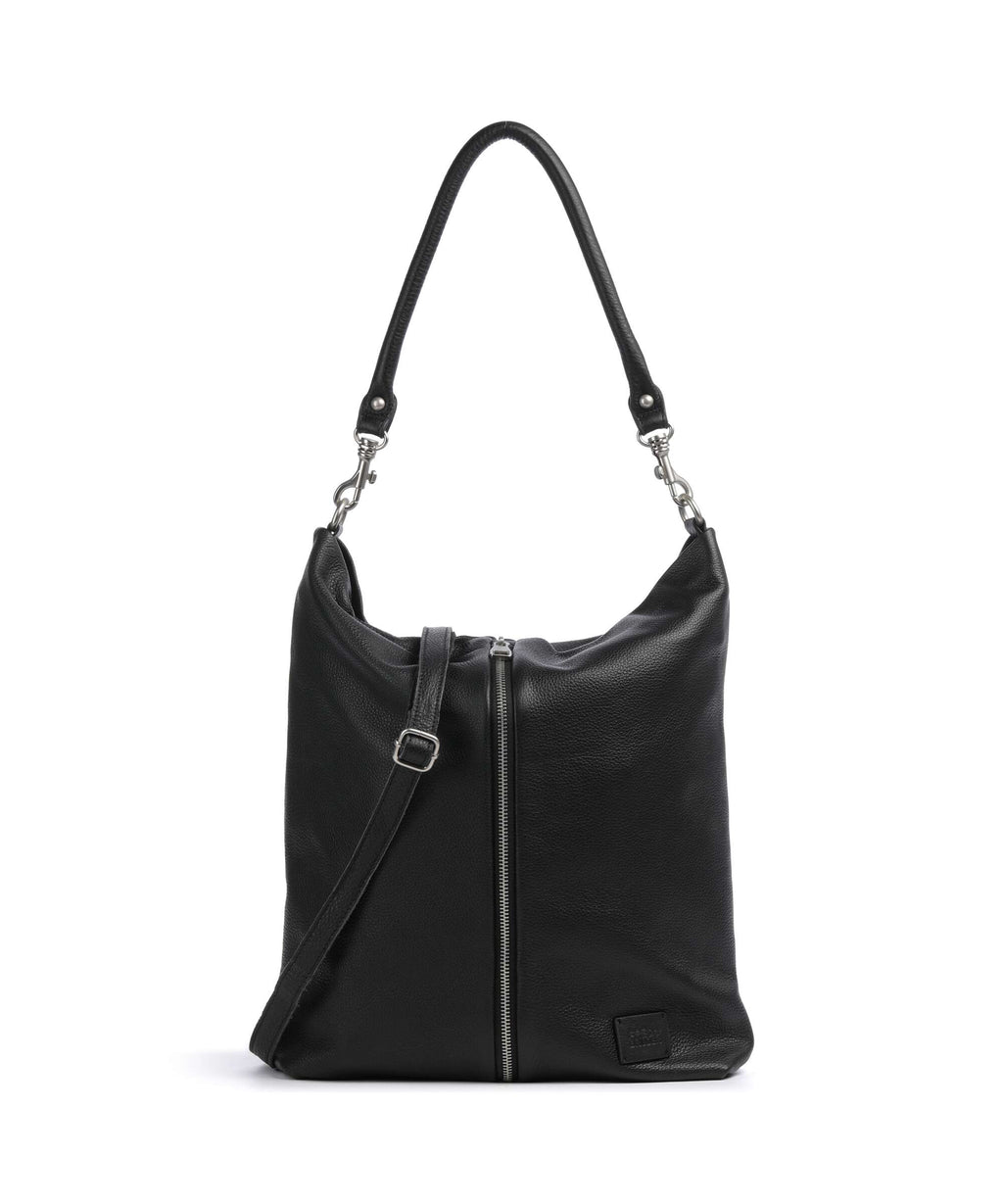 FredsBruder Feeling Good Zip Hobo bag black