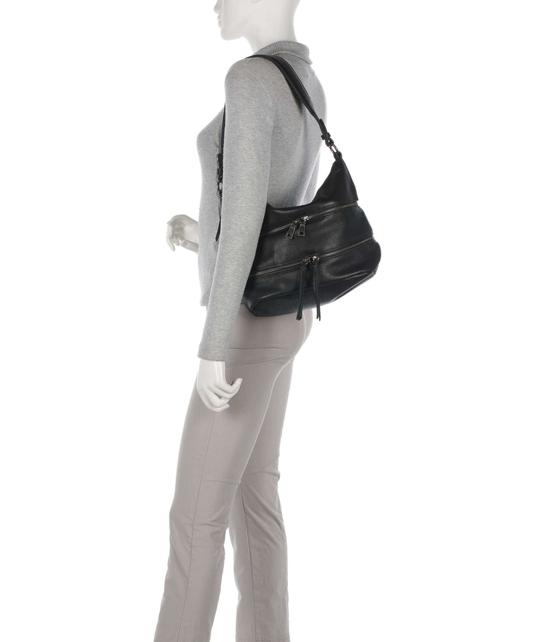 FredsBruder Run-Around Hobo bag black