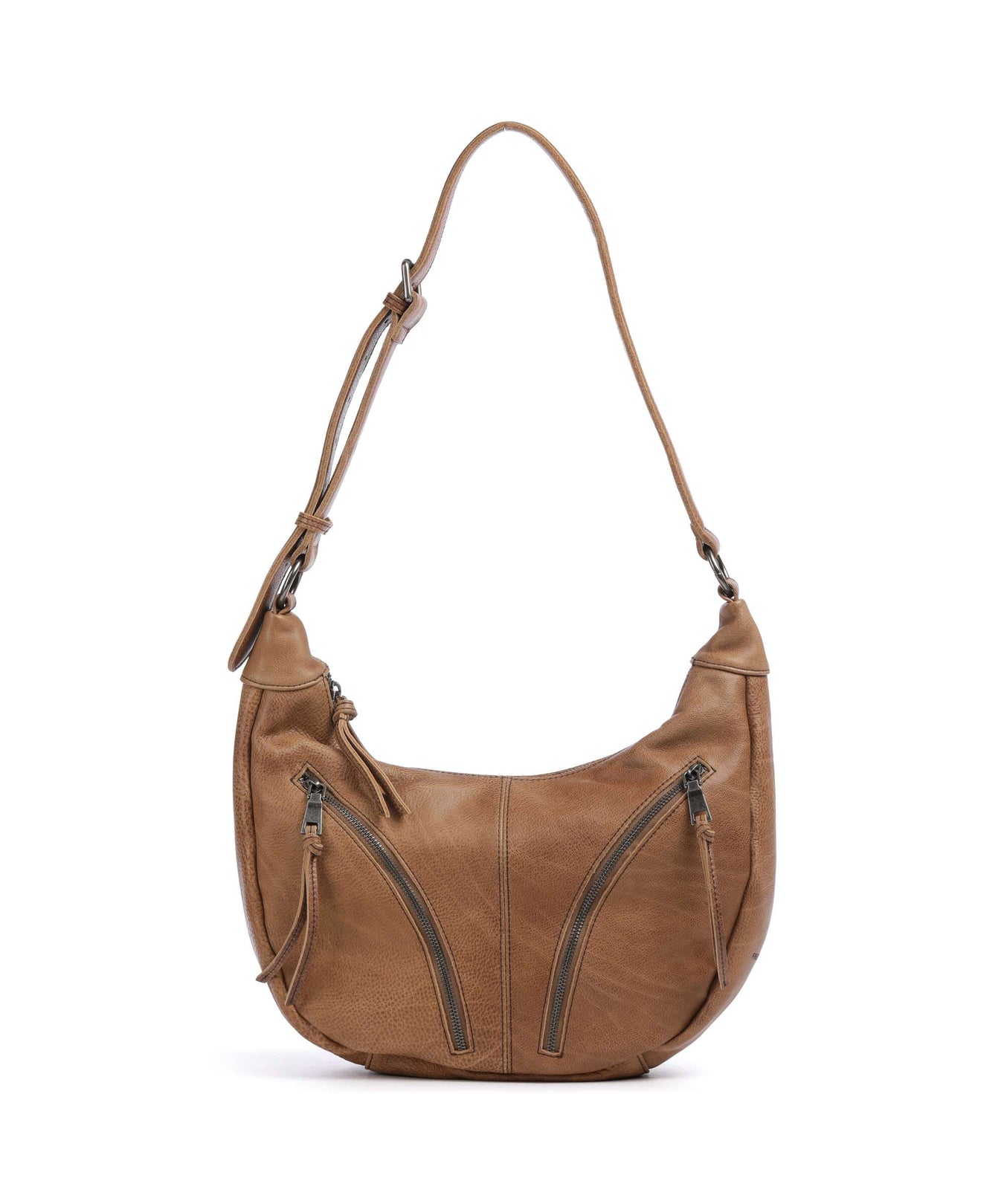 FredsBruder Dear Hobo bag caramel