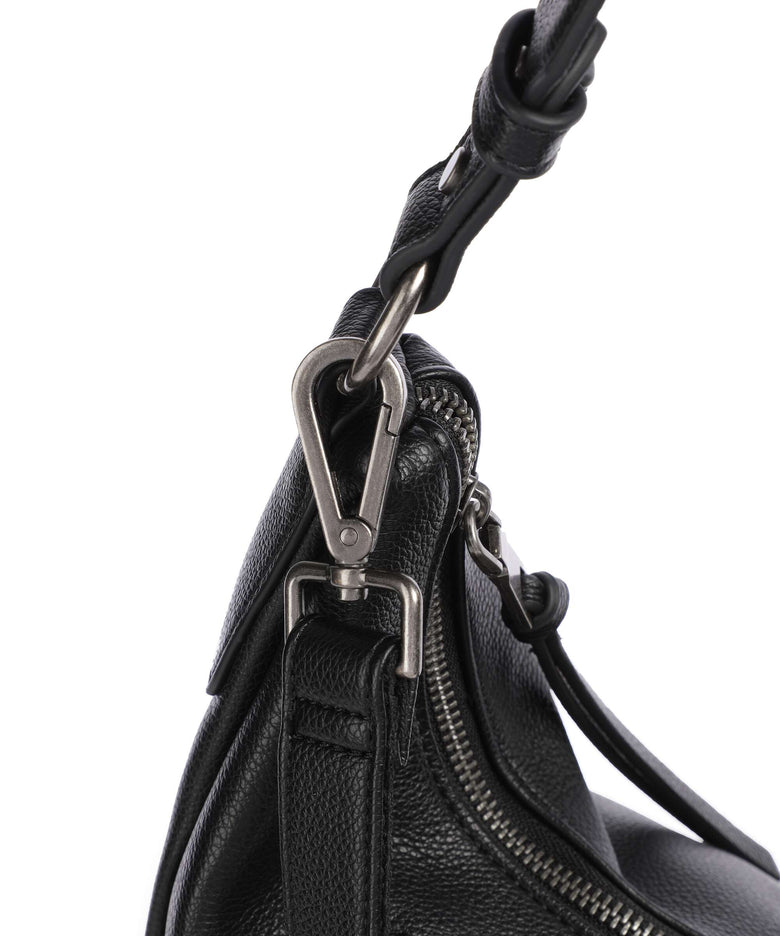 FredsBruder Bestie Hobo bag black