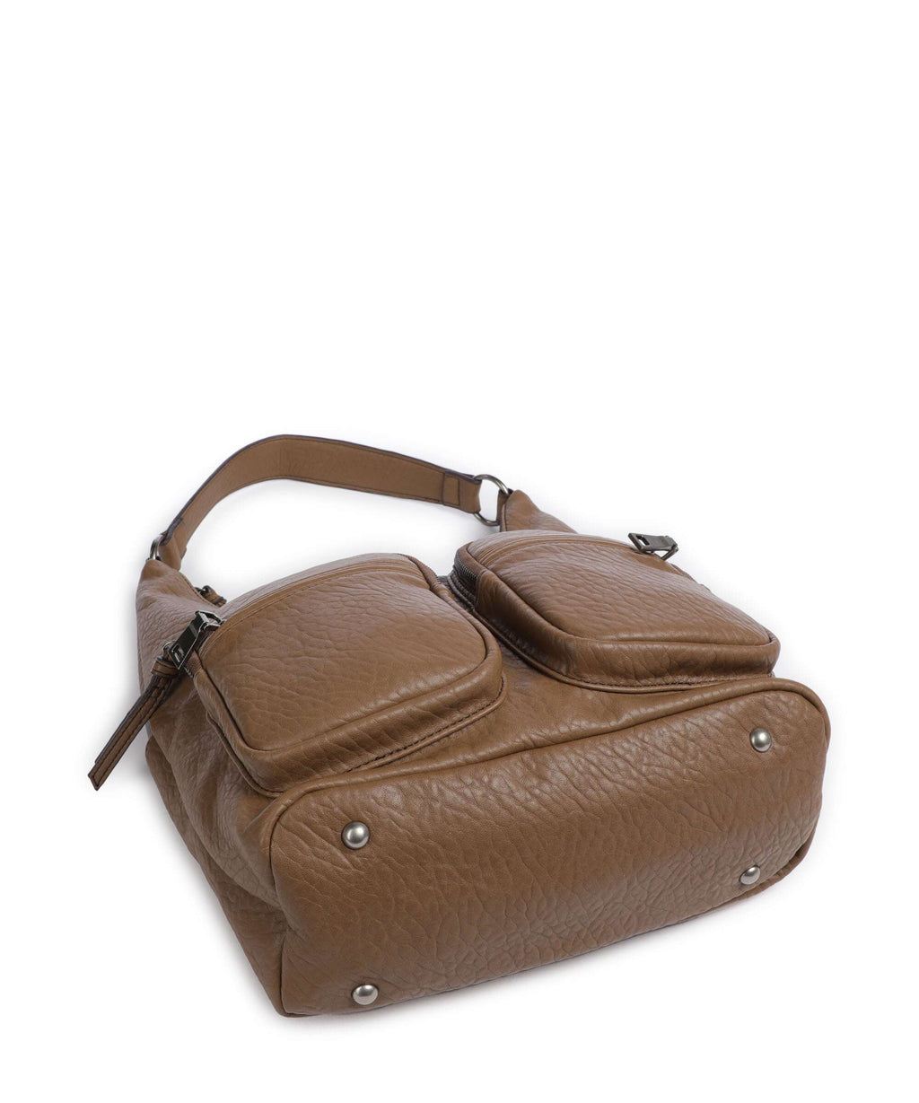 FredsBruder Lunar Hobo bag olive brown