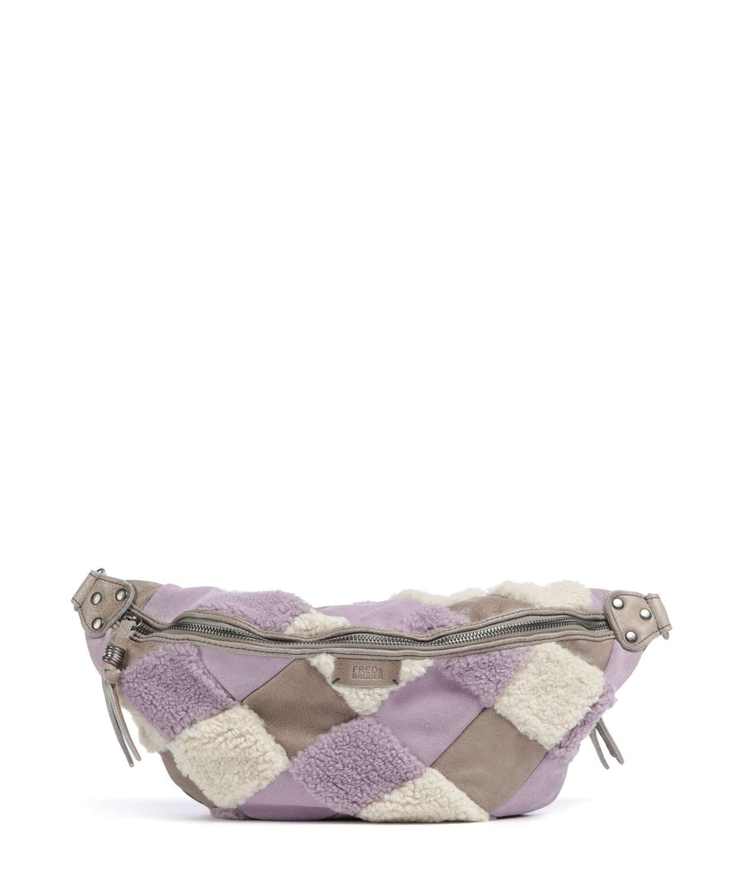 FredsBruder Check My Bag Sling bag lavender teddy mix