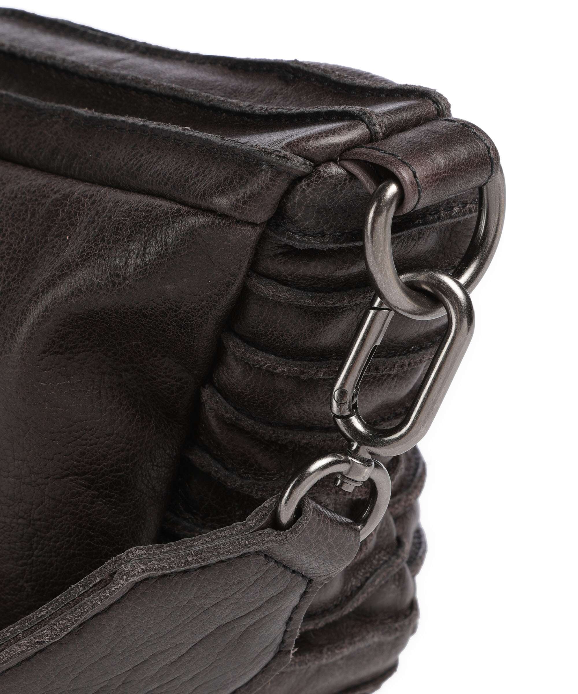 FredsBruder Check My Bag Mini Crossbody bag brown