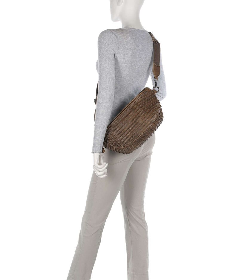 FredsBruder Check My Bag mini Crossbody bag olive