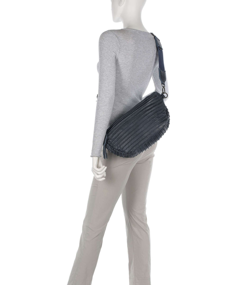 FredsBruder Check My Bag mini Crossbody bag dusty blue