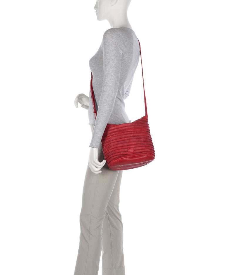 FredsBruder Riffelinchen Crossbody bag fire red