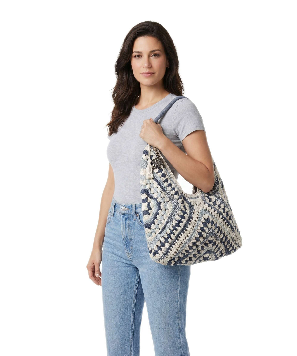 Anokhi Hobo bag grey