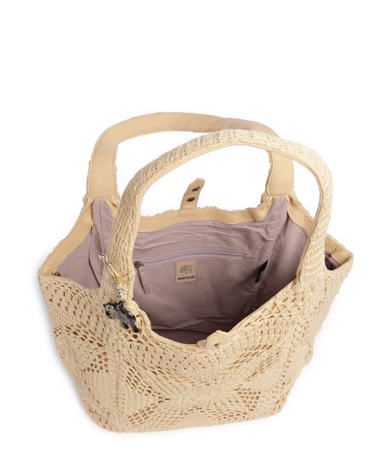 Anokhi Tote bag beige