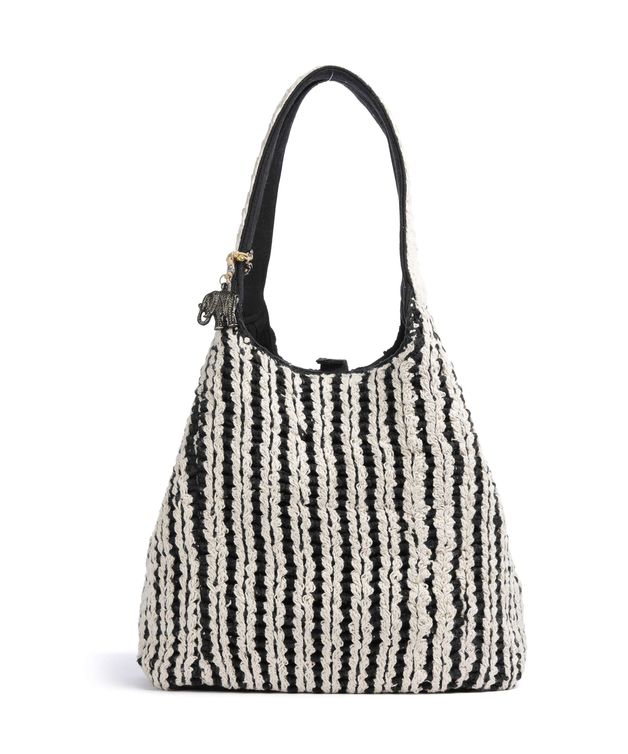 Anokhi Tote bag black/white