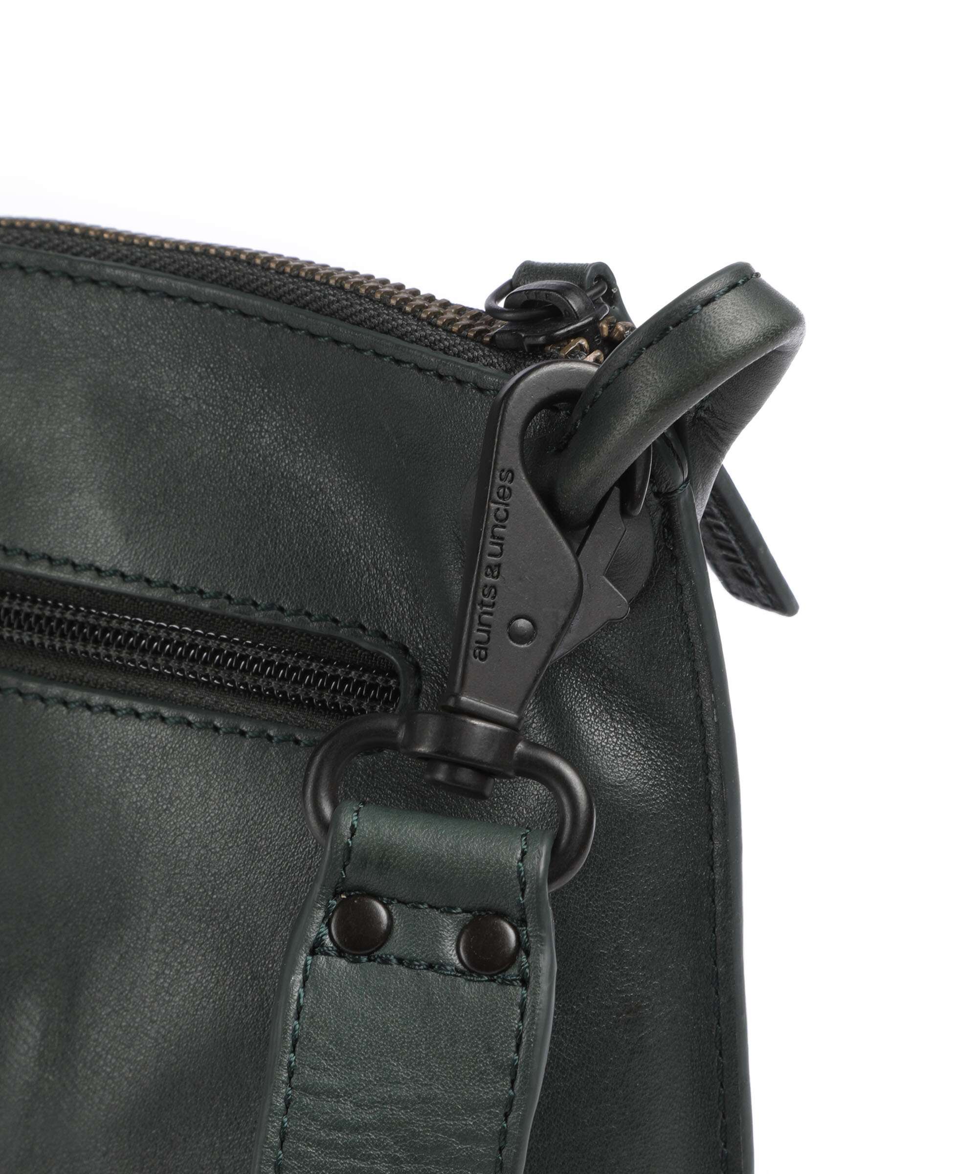 Aunts & Uncles Grandma's Luxury Club Mrs. Raisin Cookie Crossbody bag deep teal