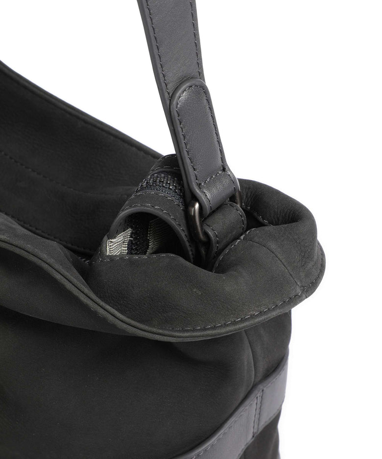 Aunts & Uncles Heavenly Meadow Daydream Hobo bag blue graphite