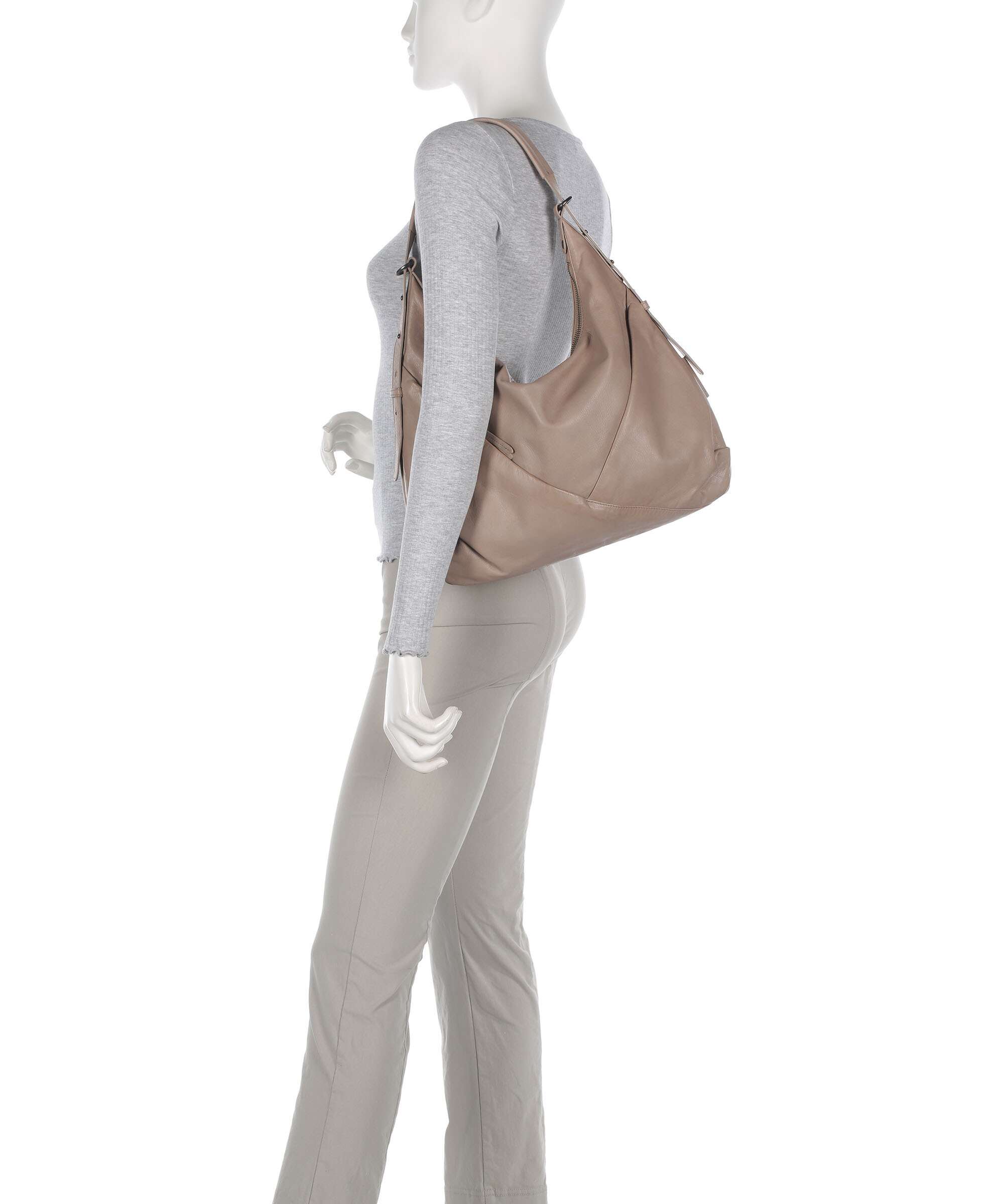 Aunts & Uncles Guerilla Gardeners Darleen Hobo bag clay