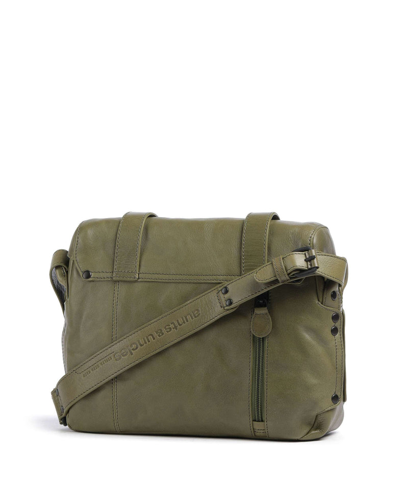 Aunts & Uncles Grandma's Luxury Club Miss Apple Pie Crossbody bag olive branch