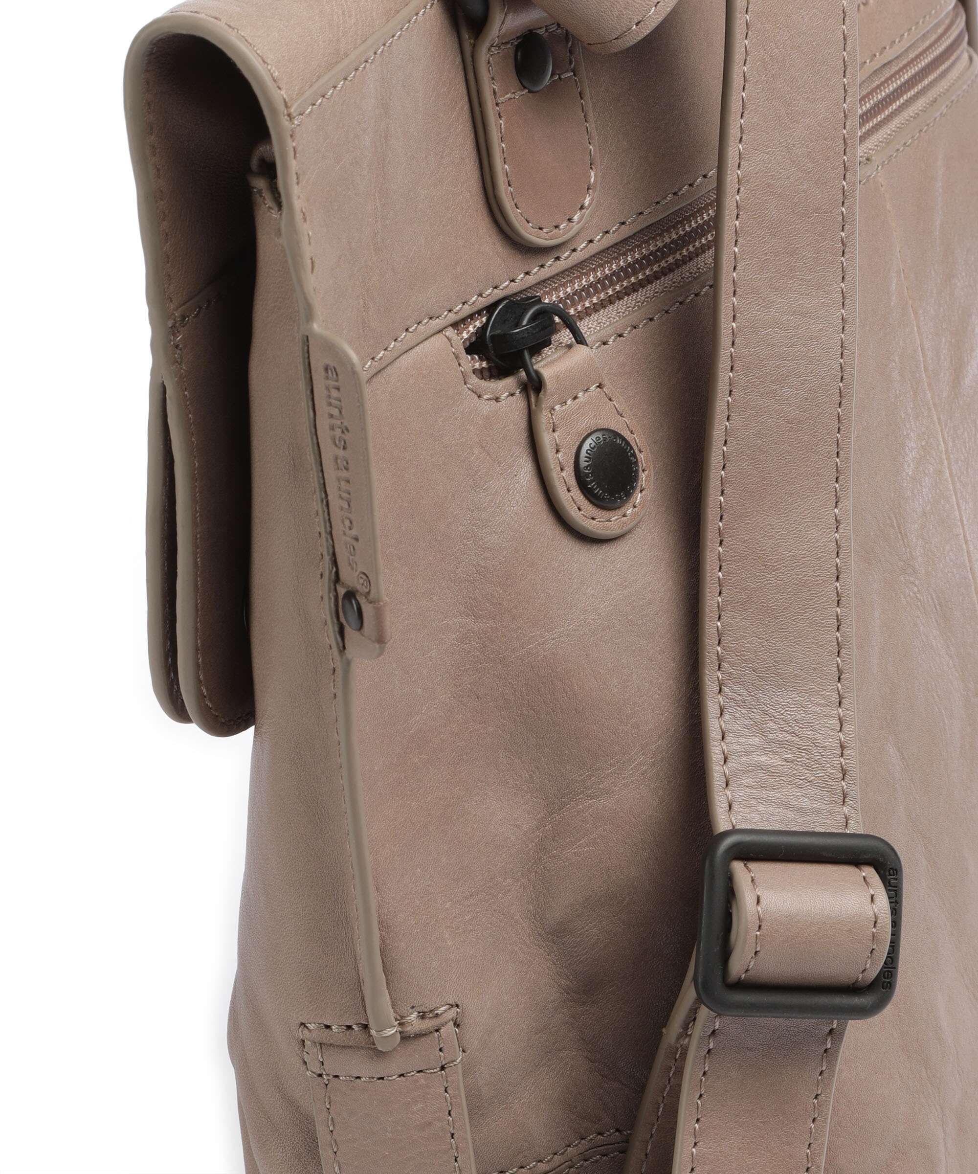 Aunts & Uncles Grandma's Luxury Club Mrs. Mince Pie Backpack bag vintage khaki