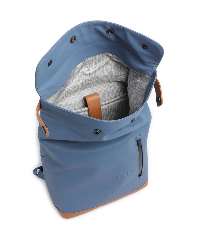 Aunts & Uncles Japan Wakayama Rolltop backpack blue jeans